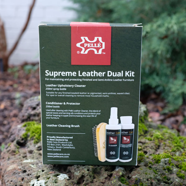 Pelle Leather Care Dual Kit
